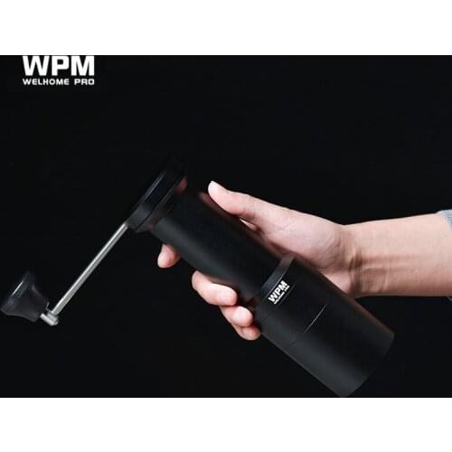 WPM Welhome Hand-grinding Bean Machine Hand-brewed Coffee Hand-grinding Powder Appliance Portable Labor-saving Household Small