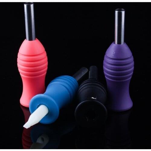 Tattoo Grips For Tattoo Equipment Machine Supply Accessoires Non-slip Nylon Tattoo Grip 25mm