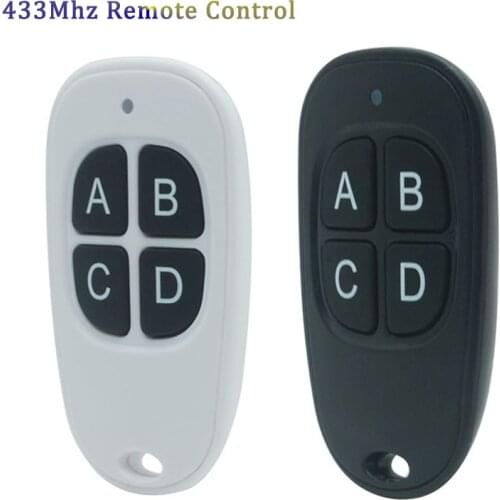 1Pc RF Transmitter 433 Mhz 4 Channel Garage Gate Remote Controls With Wireless Remote Control Switch DC3V Relay Receiver Module