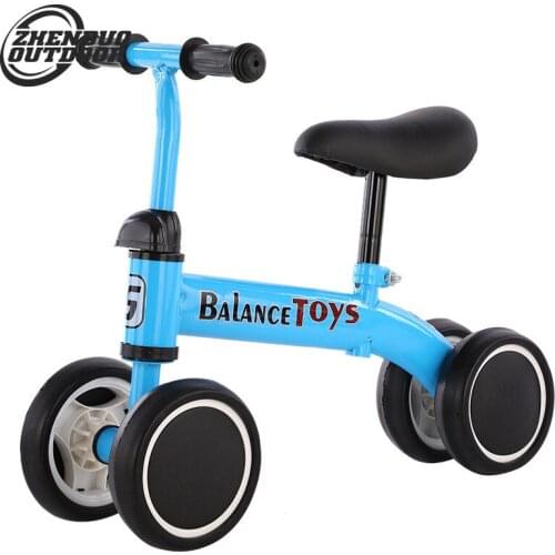10 inch Childrens balance scooter sliding bike childrens non-pedal scooters four wheel balancing bicycle