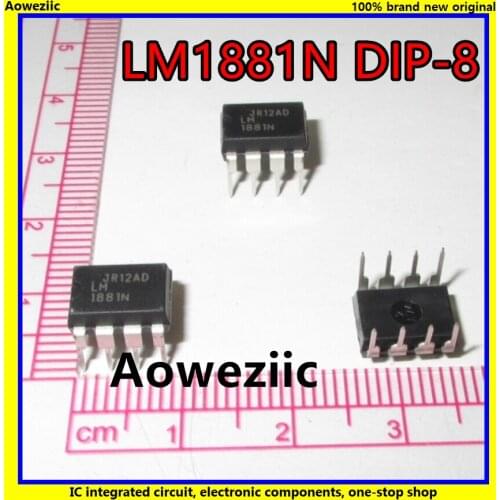 10Pcs/Lot LM1881N LM1881 1881 DIP-8 Video Sync Separator New Original Product