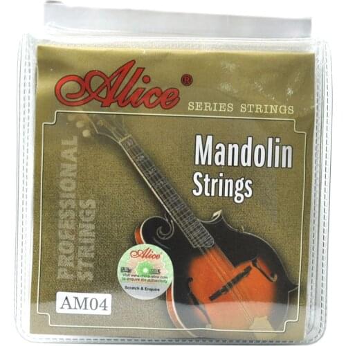 20Sets Alice Mandolin Strings Coated Copper Alloy Wound EADG 8 Strings Set AM04 010 SL