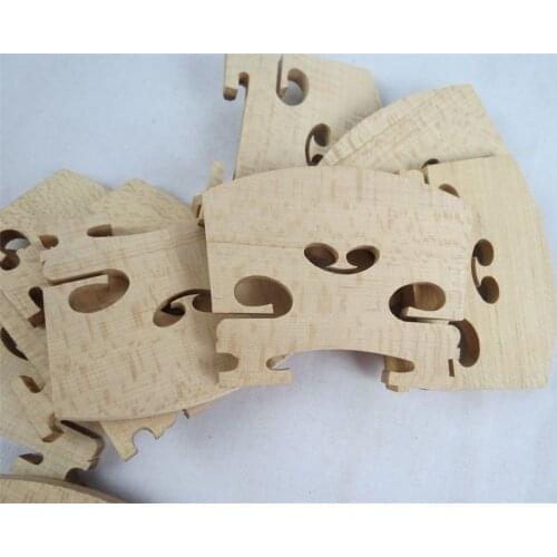20pcs high grade 50mm viola bridges fine maple laser precise