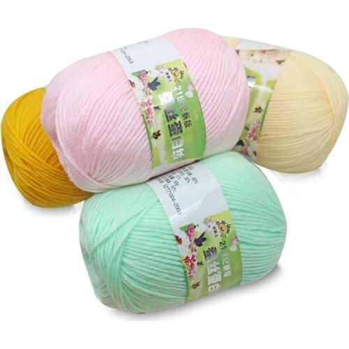 50g 6ply Cashmere Knitted babycare Sweater Knitting Choose Crochet Handcraft Supersoft Yarn Colorful Baby Wool Scarf Craft
