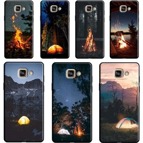 Camping Nature Case For Samsung Galaxy J1 J3 J5 J7 A3 A5 2016 2017 J2 Core J4 J6 Plus J8 A6 A7 A8 A9 2018