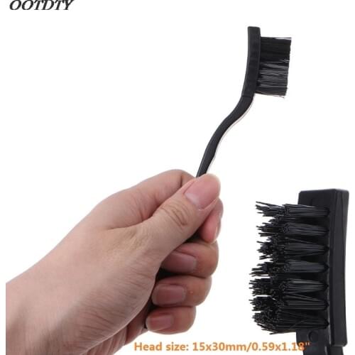 Black Non Slip Handle PCB Rework ESD Anti Static Dust Brush 17cm For Mobile Phone Tablet PCB BGA Repair Soldering