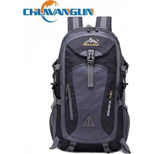Chuwanglin 40L Waterproof USB charging Climbing Unisex male travel men Backpack men Outdoor Sports Camping Hiking Backpack L7190