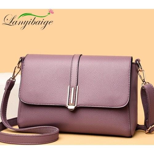 Designer Handbags High Quality Leather Shoulder Bags for Women 2021 Casual Ladies Small Crossbody Bag Purses and Handbags Sac