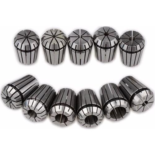 ER25 collet set 11 pcs from 3mm to 16mm for CNC milling lathe tool and spindle motor