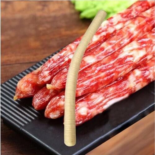 Sausage Packaging Tools 14m*26mm Sausage Tube Casing for Sausage Maker Machine Hot Dog Hamburger Cooking Tools Inedible Casings