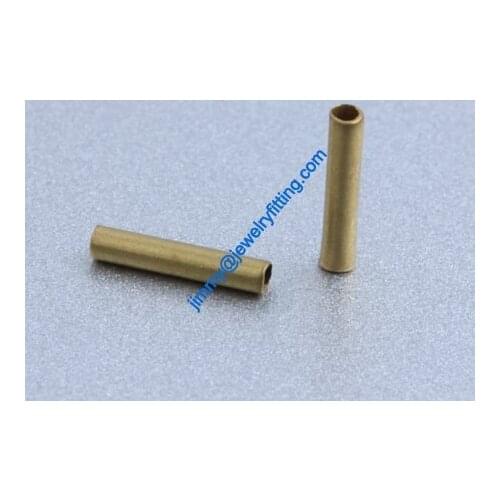 Copper Tube Conntctors Tubes jewelry findings 1.5*8 mm ship free 3000pcs copper tube Spacer beads