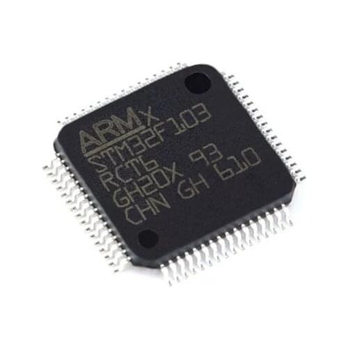 1Pcs STM32F103RCT6 LQFP64 STM32F103 QFP QFP64 ARM microcontroller
