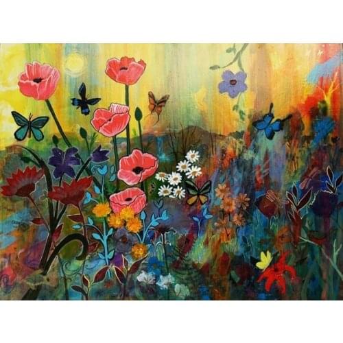 A16319 11CT/14CT/18CT/25CT/28CT night snowing patterns Counted Cross Stitch DIY Cross Stitch Kits Embroidery Needlework Sets