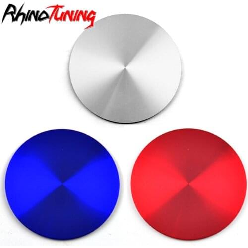 4pcs 56mm Wheel Center Hub Caps Sticker Universal Flat Laser Emblem Badge For Car Rims Auto Styling Accessories