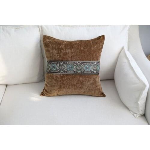New Europe Vintage Embroidery Throw Big Pillows Cushion Cover for Home Decor Pillow case Sofa Seat Back Cushion Cover