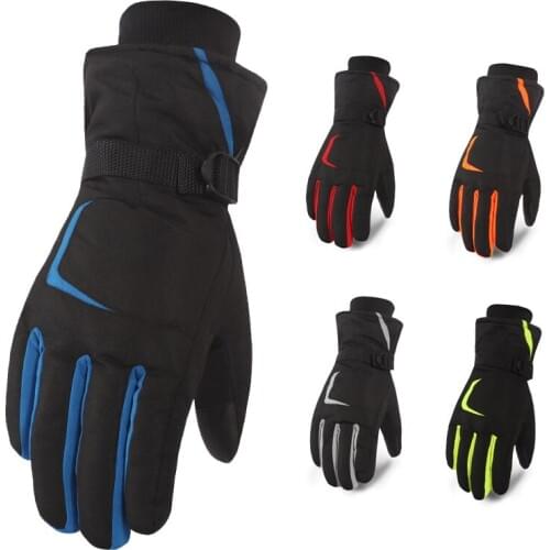 New Mens Ski Gloves Snowboard Gloves Snowmobile Motorcycle Riding Winter Gloves Windproof Waterproof Snow Gloves