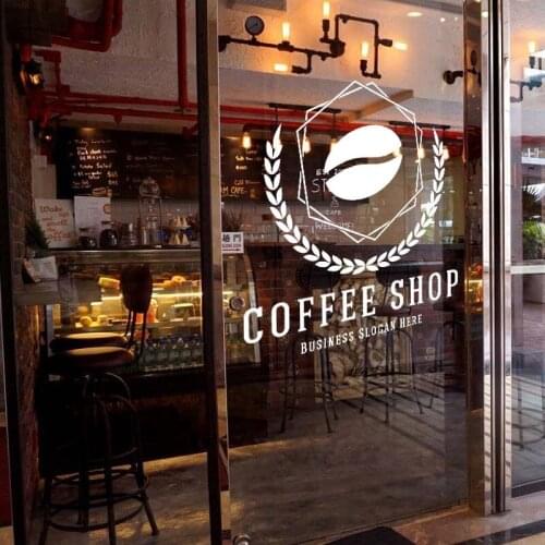 Coffee Shop Coffee Originale Cafetaria Best Coffee Sign Mug Logo Cafe Decor Highest Quality Wall Cup Decal Sticker Vinyl