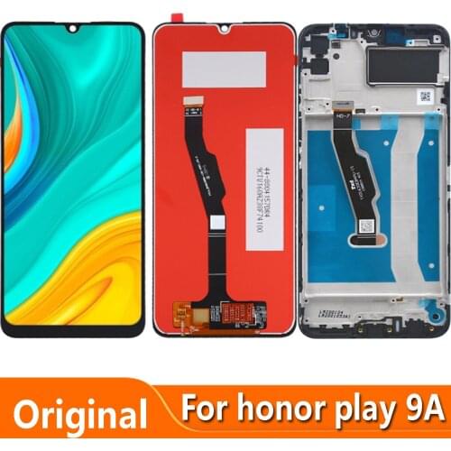 Original 6.3'' For Honor Play 9A LCD Display Touch Screen Digitizer Assembly Replace MOA-AL00 MOA-TL00 MED-AL20 MOA-AL20