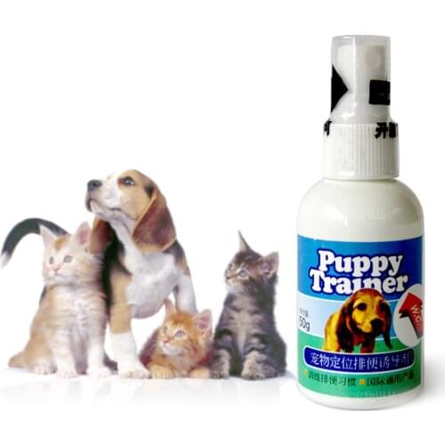 50ML Dog Potty Training Aid Spray Potty Trainer Pet Corrector Guide Pet To Pee At Fixed Spot Urinate Trampa Para Mascotas