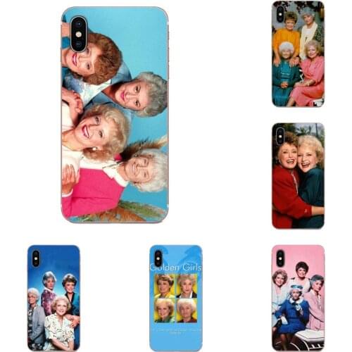 Transparent TPU Case Covers For LG G7 ThinQ G5 G6 K50 Q60 K40 K8 Q7 2018 2017 V40 V30 V20 V10 The Golden Girls Pink