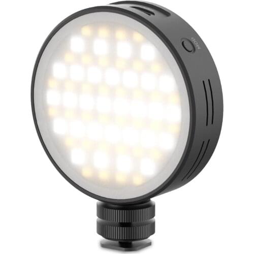 RGB Video Light with Soft Diffuser Portable 66LED CRI95 Camera Light for Photography Lighting