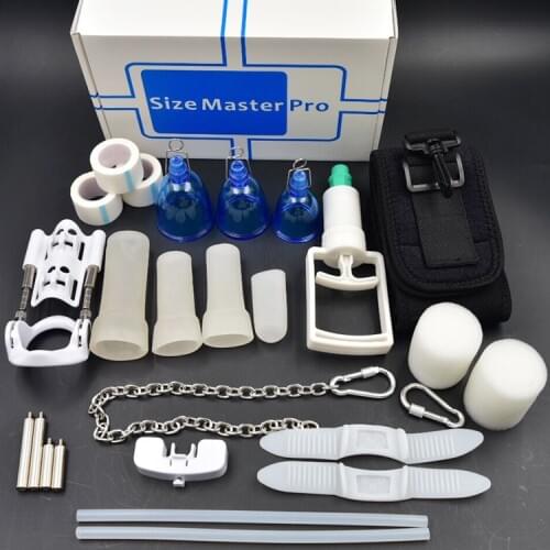 Super Top edtion deluxe extension Size Master Max Pro Extender Physical Vacuum Pump PENIS ENLARGEMENT System Sizemster Sex toys