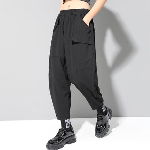 TBBMMHAN Women's Trousers Harem Pants