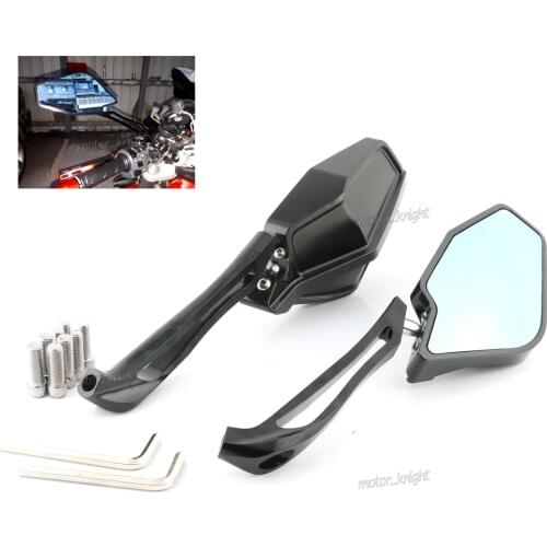 Universal Aluminum CNC motorcycle Side mirror rearview For Kawasaki Z900 RS CAFE Z650 Z800 Z1000 R Edition VERSYS 650/1000 LT