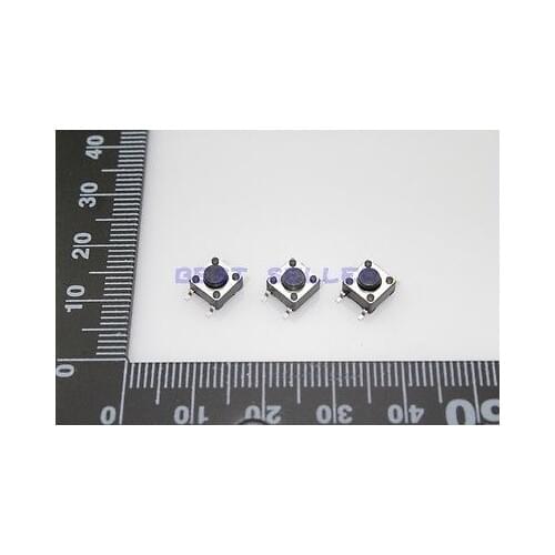 200x SMD Tact Switch Push Button 6*6*4.3 6mm*6mm*4.3mm Through Hole SPST-NO YB