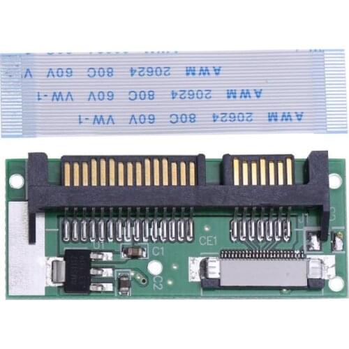 24 PIN SATA LIF connector 1.8inch LIF to 2.5inch SATA 24Pin ZIF to 22Pin SATA Converter Adapter Card for Samsung MMDOE28GXMSP