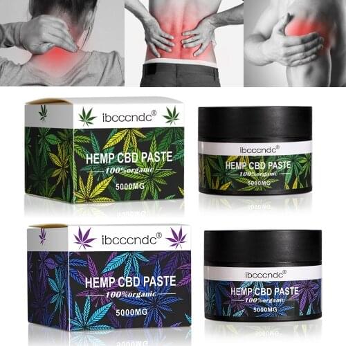 50g Organic Sumifun Effective Pain Soothing Hemp Cream For Neck Knee Balm Ointment Pain Relieve Musle Hemp Balm