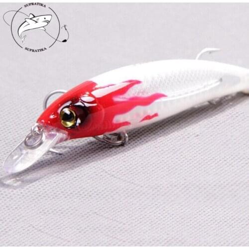 7cm/5.5g Freshwater Anti-Corrosion Plastic Fishing Bait 3D Eyes Artificial Floating Minnow Professional Fishing Lure Hard Bait
