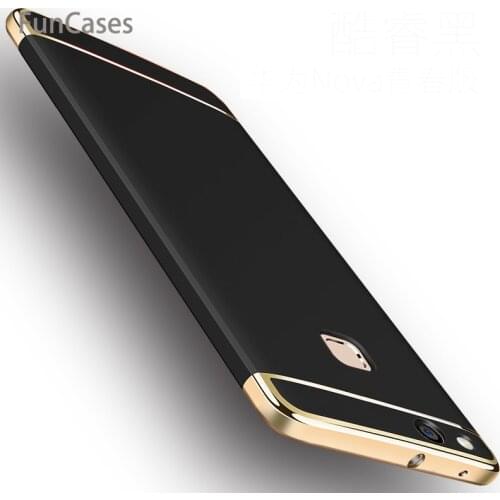 Case for Huawei P10 P9 P8 Lite Plus 2017 Case P20 P30 Pro Luxury 3 In 1 Slim Hard Cover for Huwei Honor 8 9 10 V10 V20 2016 2015