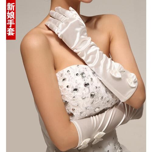 Свадебные перчатки CloverBridal China At AliExpress