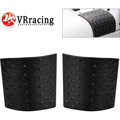 1Pair Black ABS Car Cowl Body Armor Outer Engine Hood Cowling Cover for Jeep Wrangler JK Rubicon Sahara Auto Styling Accessories