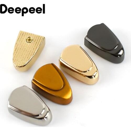 Deepeel 30pcs 8mm Metal Zipper Tail Clip BuckleDIY Hardware Luggage Lock Hook Bag Clothing Zipper Sewing Hardware Accessory
