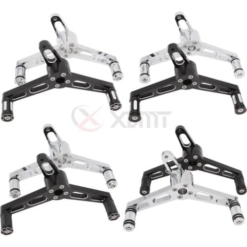 Motorcycle CNC Front Heel Toe Shifter & Pegs Shift Lever Pedal FootPegs For Harley Sportster XL883 XL1200 Roadster Forty Eight