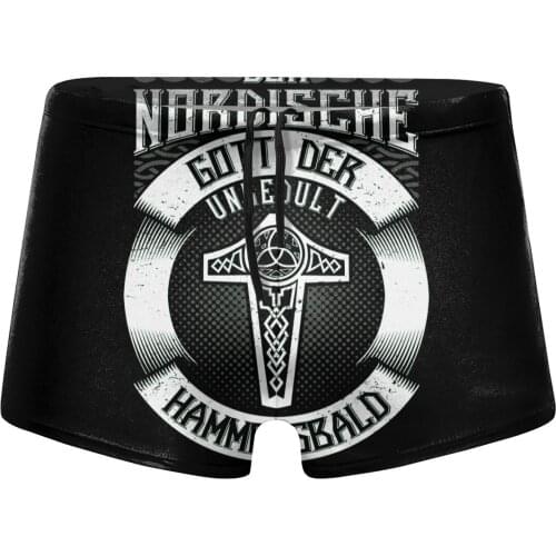 Men Nordic swimming trunks Hammersbald Nordic God Viking Gift Vikings Swimsuit Boy for the sea Pool