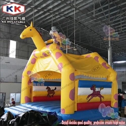 Wedding Party Inflatable Indoor Jumping Castle Kids Favorite Jump House Horse Bouncer