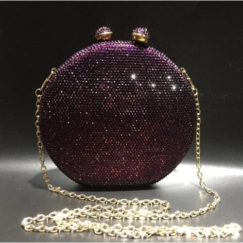 Luxury Designer Rhinestone Clutch purse Crystal diamond Party Wedding Handbags Gold Silver Diamond Womens Clutch Evening bags