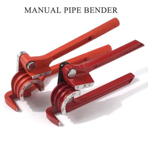 KKMOON Manual Three-Slot Design Pipe Bender Labor-Saving Durable Wear-Resistant Pipe Bender Suitable For 6mm/8mm/10mm Thin Tube