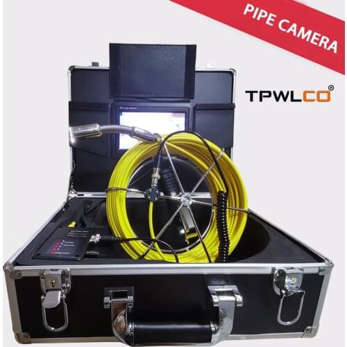20-50M Cable Well Pipe Inspection Video Camera,4500 mAh Battery Drain Sewer Pipeline Industrial Endoscope Support Video Recorder