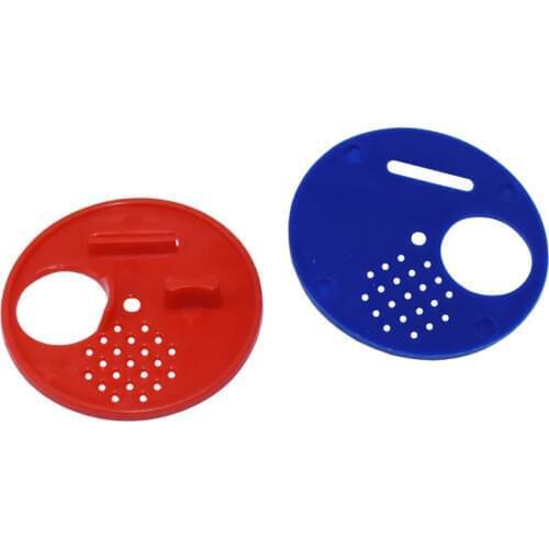 100 pcs Plastic Hive Door Apiculture Round Beekeeping Box Honeycombs Flow Hive Equipment for Beekeeping Beekeeper