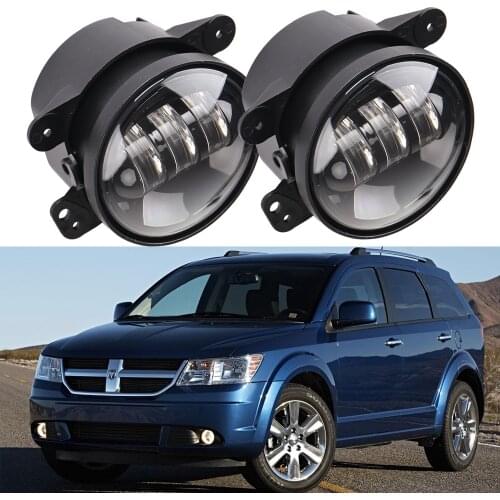 4" Led Fog Lights for Jeep Wrangler JK Led Fog Lamps Bulb Auto Len Projector Headlight Driving Offroad Lamp for Dodge Chrysler