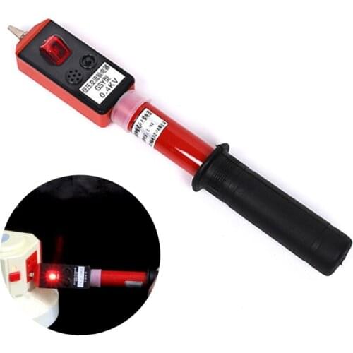 69HF High/Low Voltage Electroscope Sound and Light Alarm Pen Telescopic Electrician Tester Pen