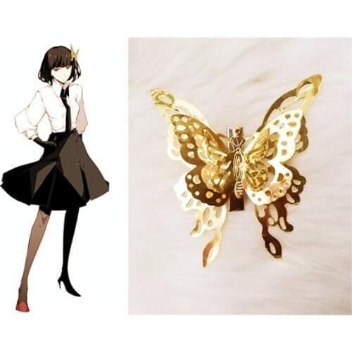 Anime Bungou Stray Dogs Akiko Yosano Hair Clip Hairpin Cosplay Accessories Decor for Women Girl Christmas Gift New