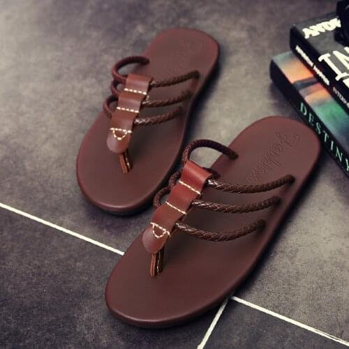 ARLENE.CI Men's Leather Sandals
