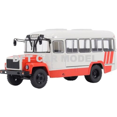 1:43 Alloy Toy Vehicles Soviet Union KAVZ-3976 BUS Car Model Of Childrens Toy Car Original Authorized Authentic Kids Toys