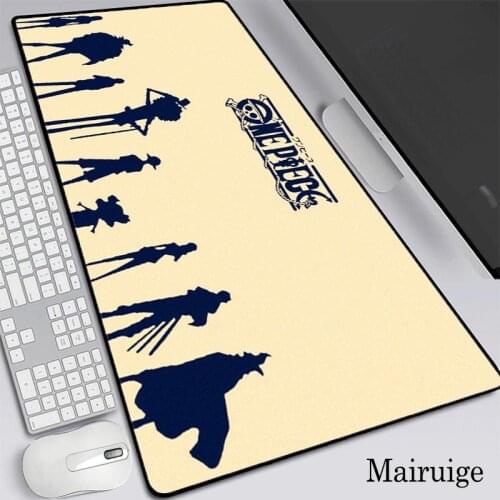 Mairuige One Piece Pattern Gaming Large Mouse Pad XXL Rubber Non-slip Lockedge Keyboard Pad Desk Mat Table Mat Laptop Computer