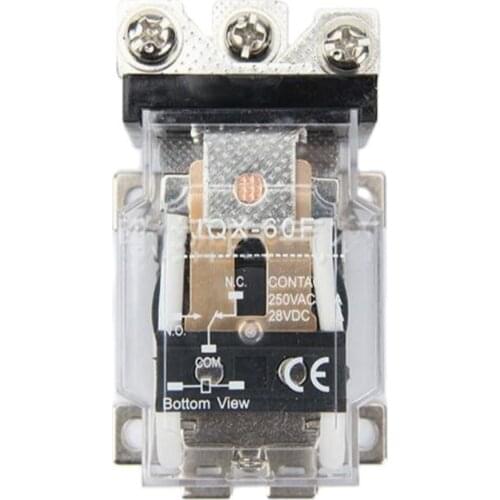 JQX-60F SPDT 1Z High Power Relay 220V AC